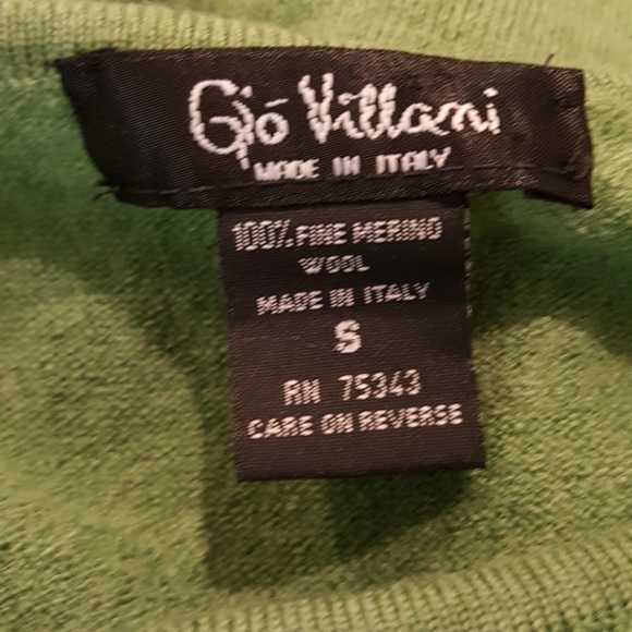 Gio Villani 100% Merino wool made in Italy sweater - Picture 5 of 5